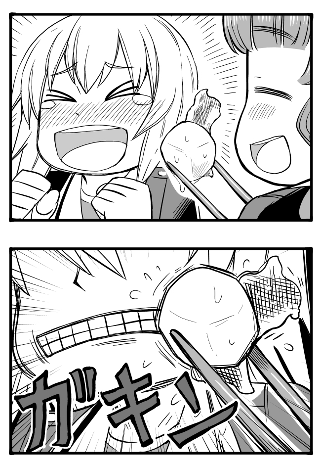 itsumi erika and takebe saori (girls und panzer) drawn by sutahiro_(donta)