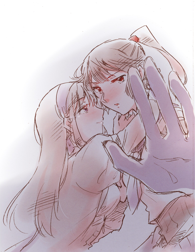 nagasawa yuki and kishimoto maria mirai (assault lily) drawn by santouka