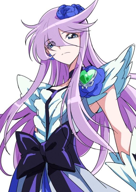 tsukikage yuri and cure moonlight (precure and 1 more) drawn by tsukikage_oyama