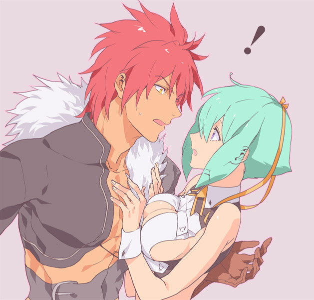 zessica wong and kagura demuri (aquarion and 1 more) drawn by mogutanabe