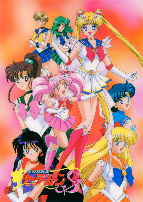 tsukino usagi, sailor moon, mizuno ami, aino minako, hino rei, and 12 more (bishoujo senshi sailor moon and 1 more) drawn by tominaga_mari
