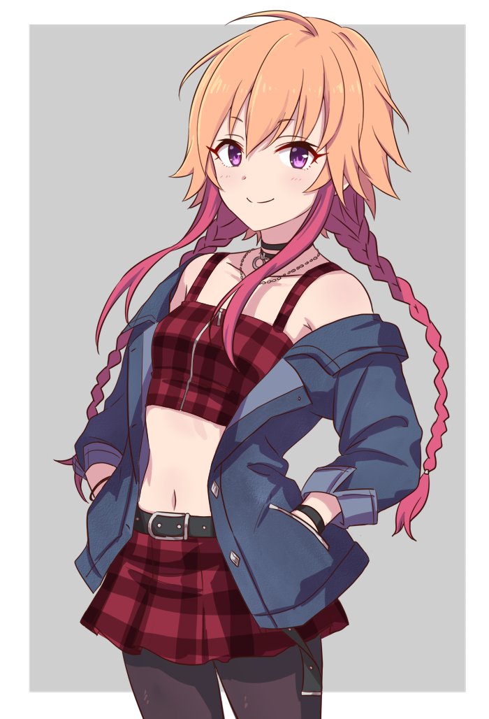 ninomiya asuka (idolmaster and 1 more) drawn by 2_nostg