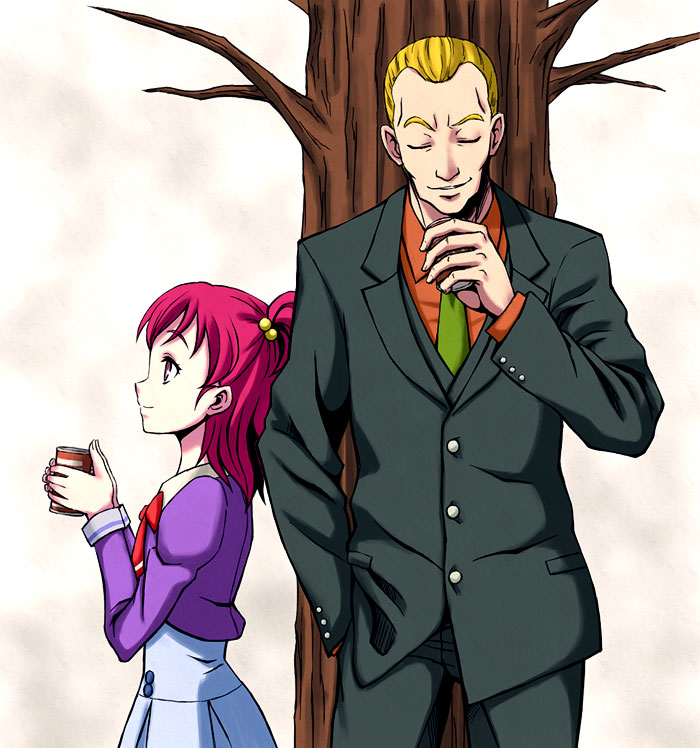 yumehara nozomi and bunbee (precure and 1 more)
