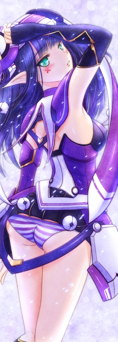rupika and wiola magica (phantasy star and 1 more) drawn by ryu-akt