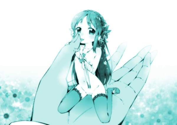 tachibana arisu and thumbelina (idolmaster and 2 more) drawn by u_(the_unko)