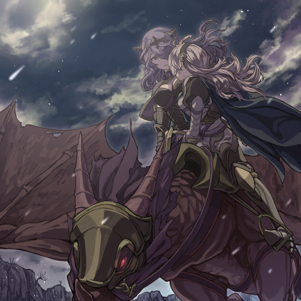 female corrin and camilla (fire emblem and 1 more) drawn by harusame_(rueken)