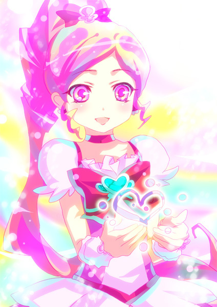 hanasaki tsubomi and cure blossom (precure and 1 more) drawn by z4