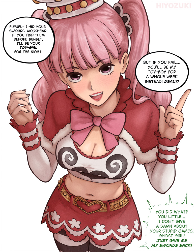 perona (one piece) drawn by hiyozuki