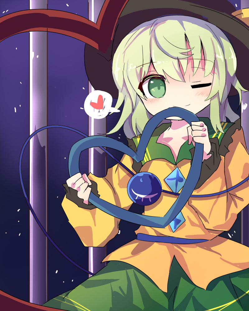 komeiji koishi (touhou) drawn by to-den_(v-rinmiku)