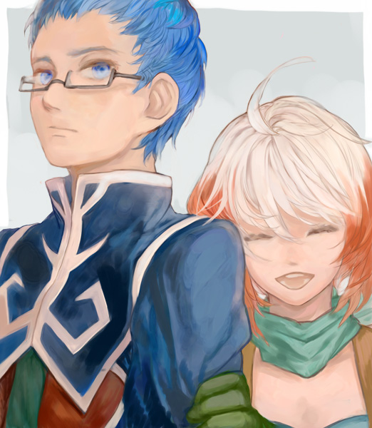 pascal and hubert ozwell (tales of and 1 more) drawn by 3838383
