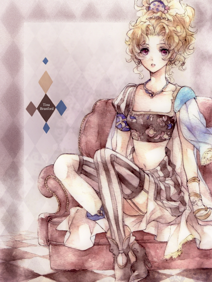 terra branford (final fantasy and 1 more) drawn by mochineko