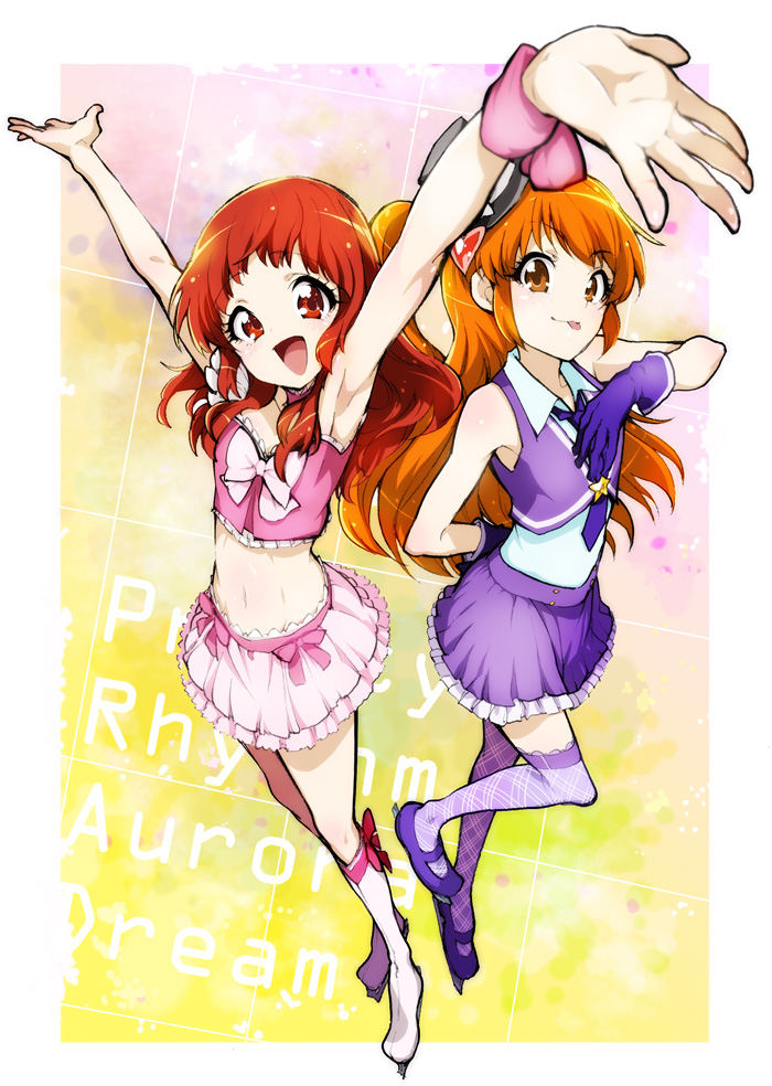 harune aira and amamiya rizumu (pretty series and 2 more) drawn by enouchi_ai