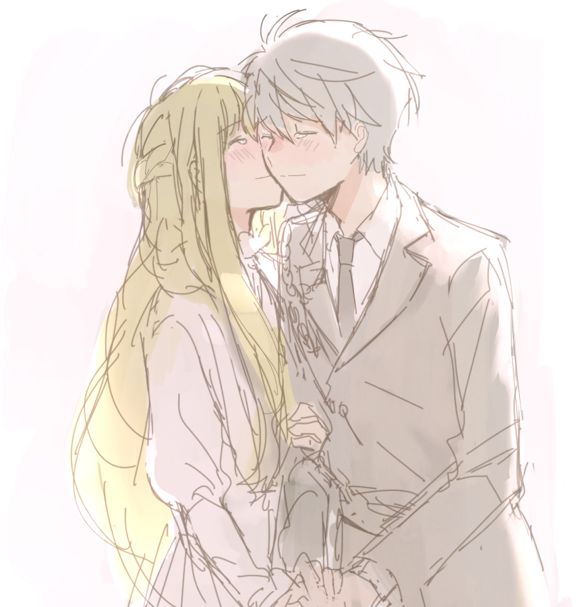 slaine troyard and asseylum vers allusia (aldnoah.zero) drawn by roku_(tsua-kihuyu)