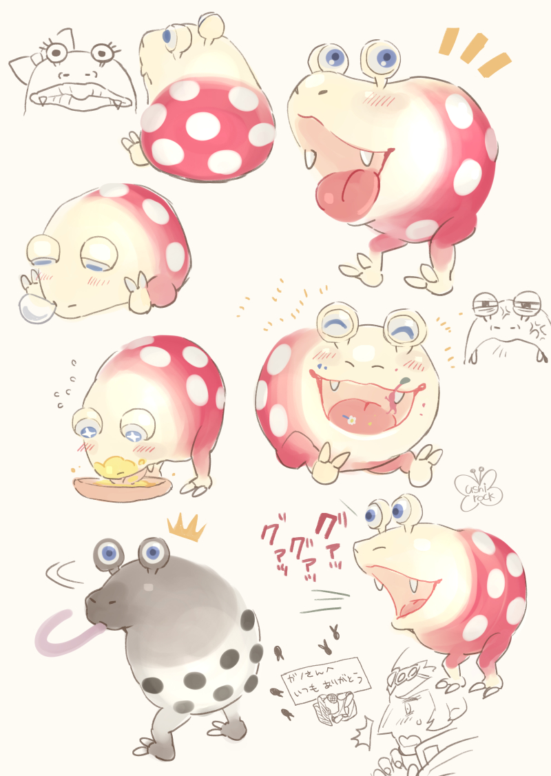 ganondorf, bulborb, spotty bulbear, whiptongue bulborb, and swooping snitchbug (the legend of zelda and 1 more) drawn by dokumushi-rock