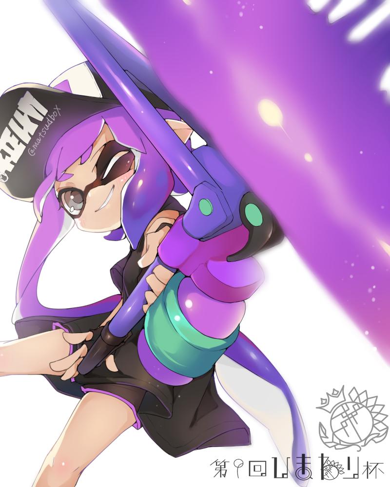 inkling player character and inkling girl (splatoon) drawn by matsushita_(matsudbox)