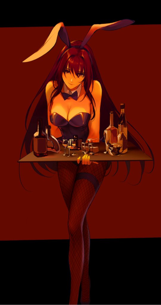 scathach (fate and 1 more) drawn by reroi