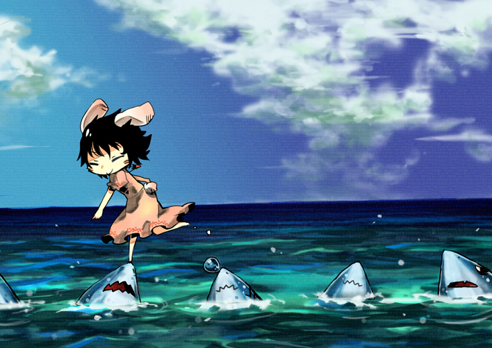 inaba tewi (touhou and 1 more) drawn by jiageya_(atojian_keikaku)