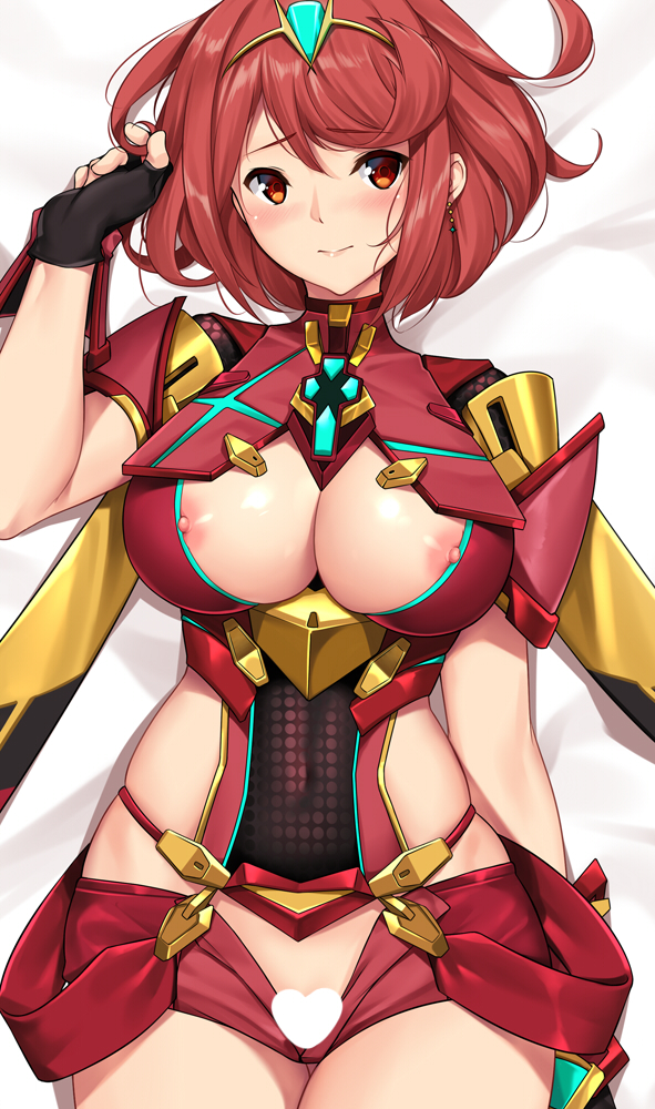 pyra (xenoblade chronicles and 1 more) drawn by tony_guisado