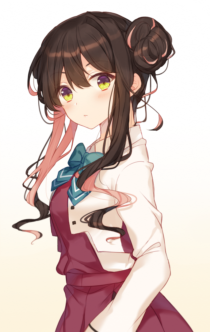 naganami and naganami kai ni (kantai collection) drawn by hiiragi_souren