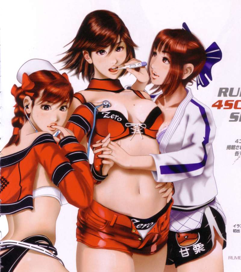 hinomoto reiko and aihara makoto (rumble roses) drawn by kotobuki_shiro