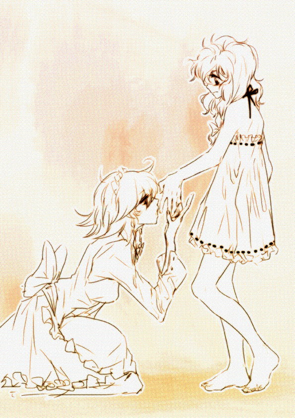 kirisame marisa and izayoi sakuya (touhou) drawn by tima