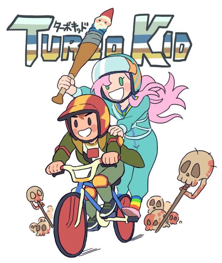 the kid and apple (turbo kid) drawn by gashi-gashi