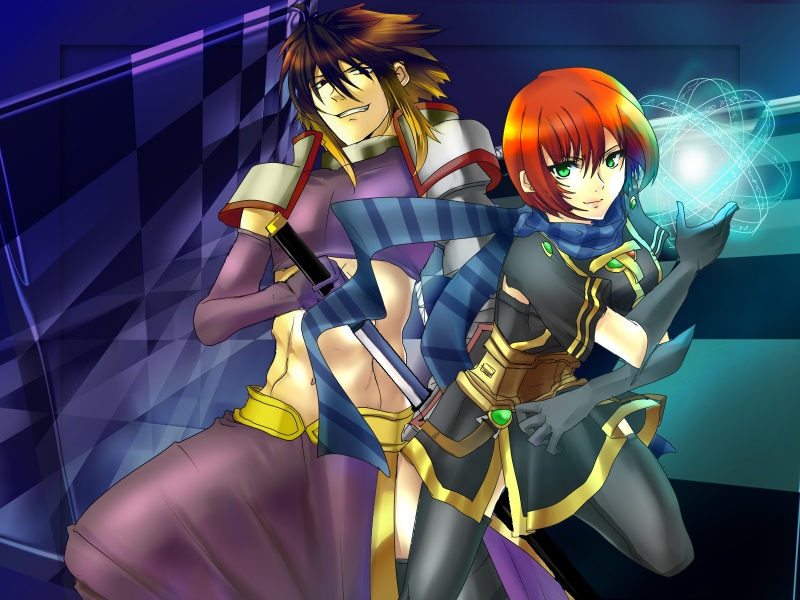 nel zelpher and albel nox (star ocean and 1 more) drawn by pmdtpmdt