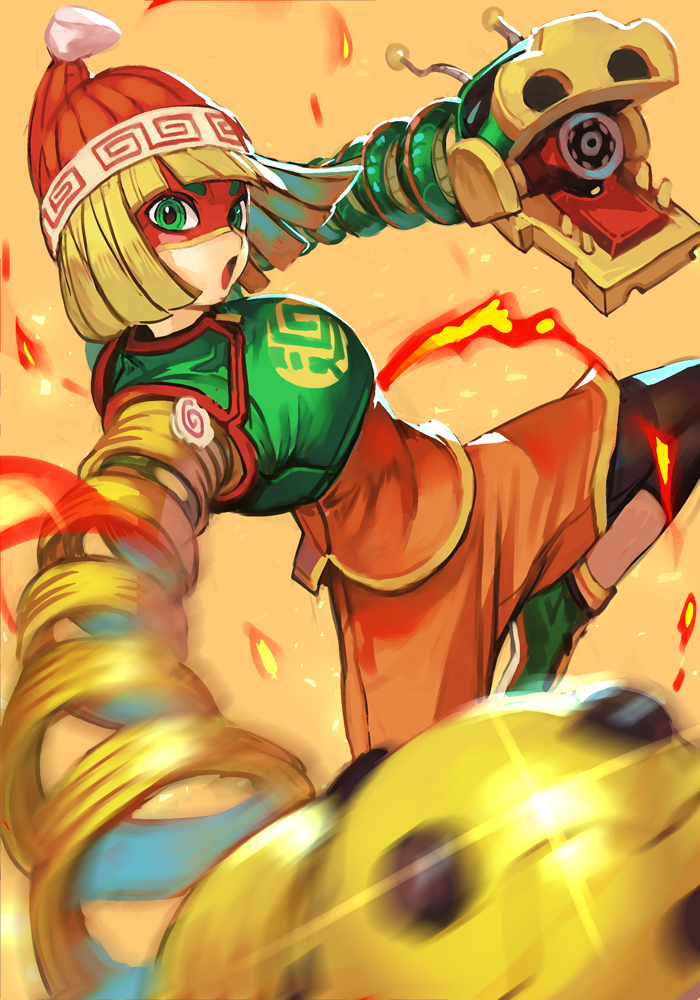 min min (super smash bros. and 1 more) drawn by hungry_clicker