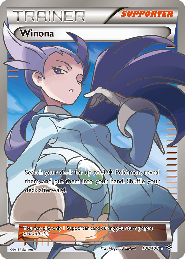 winona (pokemon and 2 more) drawn by mizutani_megumi