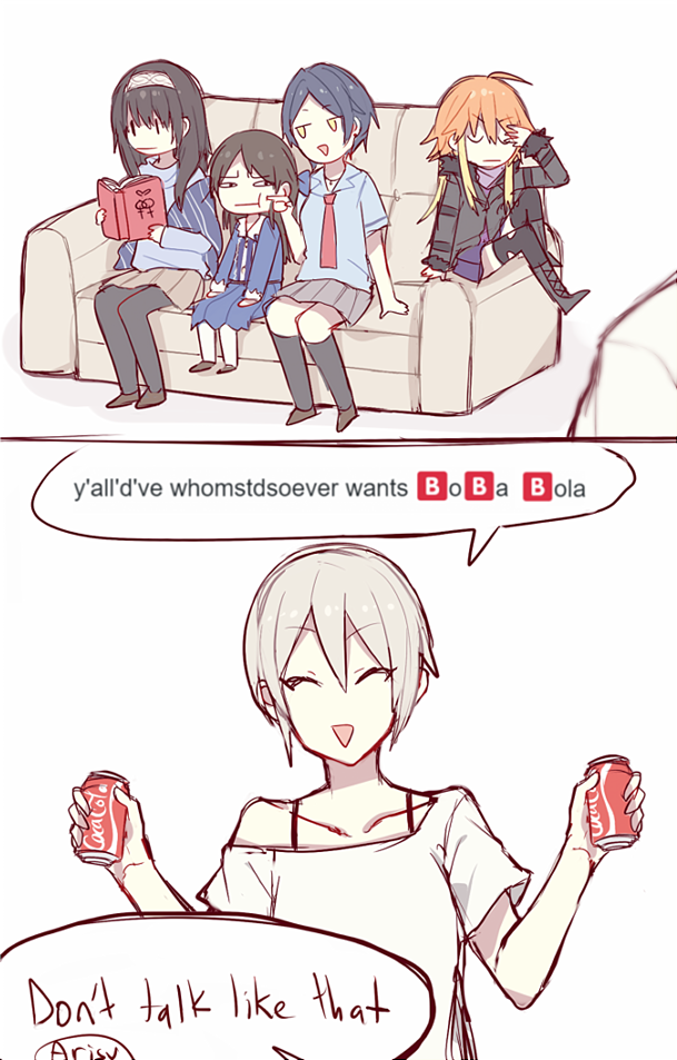 sagisawa fumika, tachibana arisu, hayami kanade, shiomi syuko, and ninomiya asuka (idolmaster and 2 more) drawn by kvlen