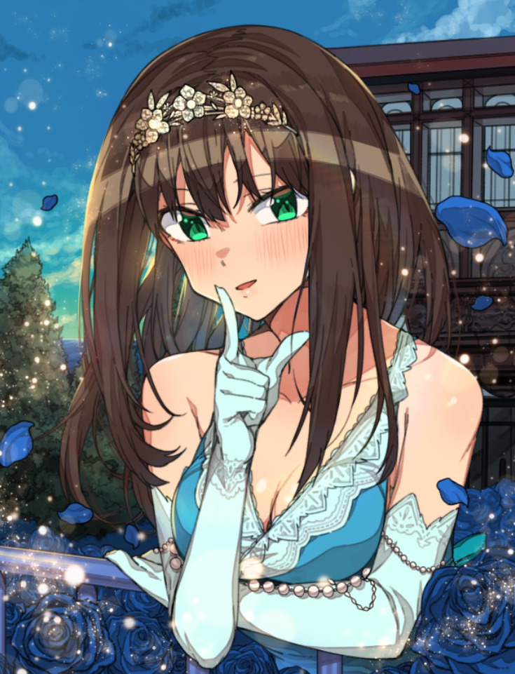 shibuya rin (idolmaster and 1 more) drawn by erere