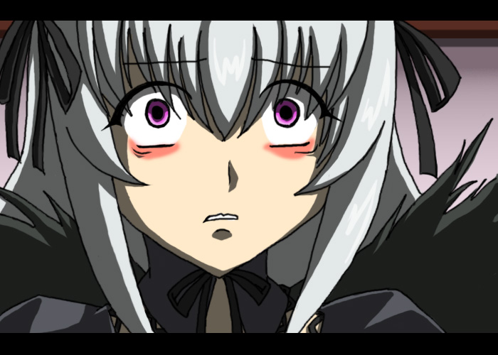 suigintou and fuyou kaede (rozen maiden and 1 more)