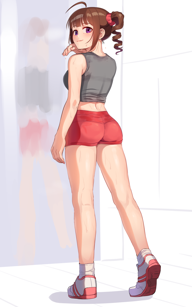 yokoyama nao (idolmaster and 2 more) drawn by kamille_(vcx68)