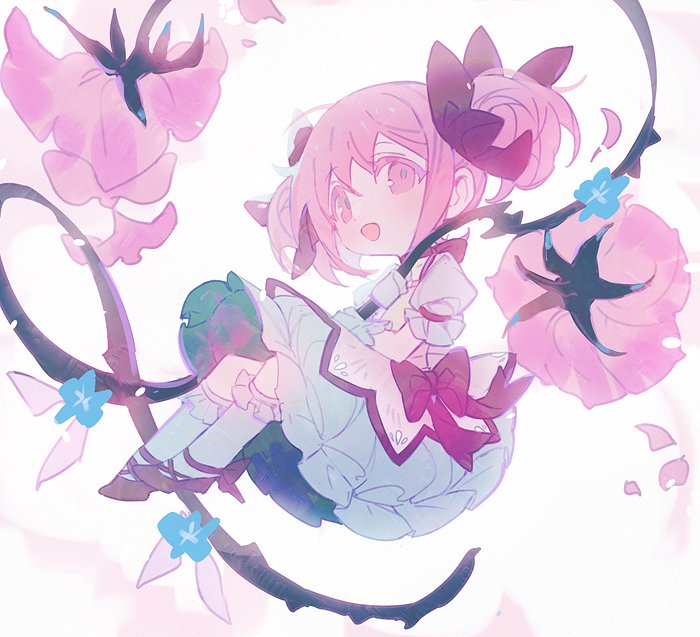 kaname madoka (mahou shoujo madoka magica) drawn by aona_(ns)