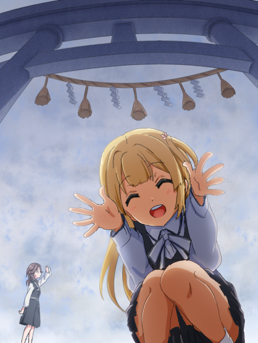 fujima sakura and orihara sumika (22/7) drawn by igashiko