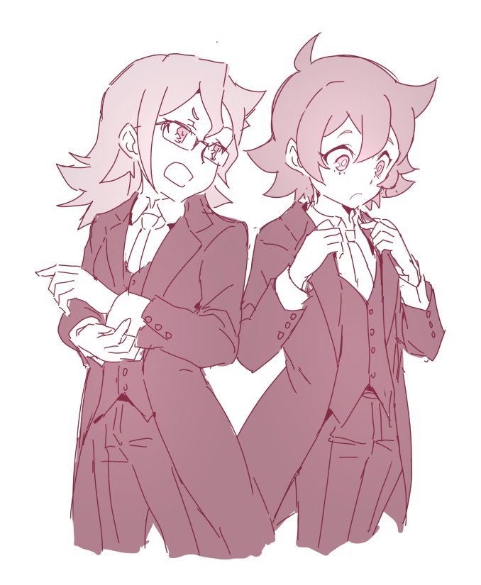 shiny chariot and croix meridies (little witch academia) drawn by mr.adelie