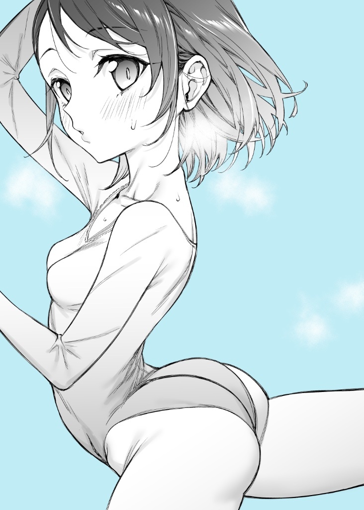 sasaki chie (idolmaster and 2 more) drawn by mushi024