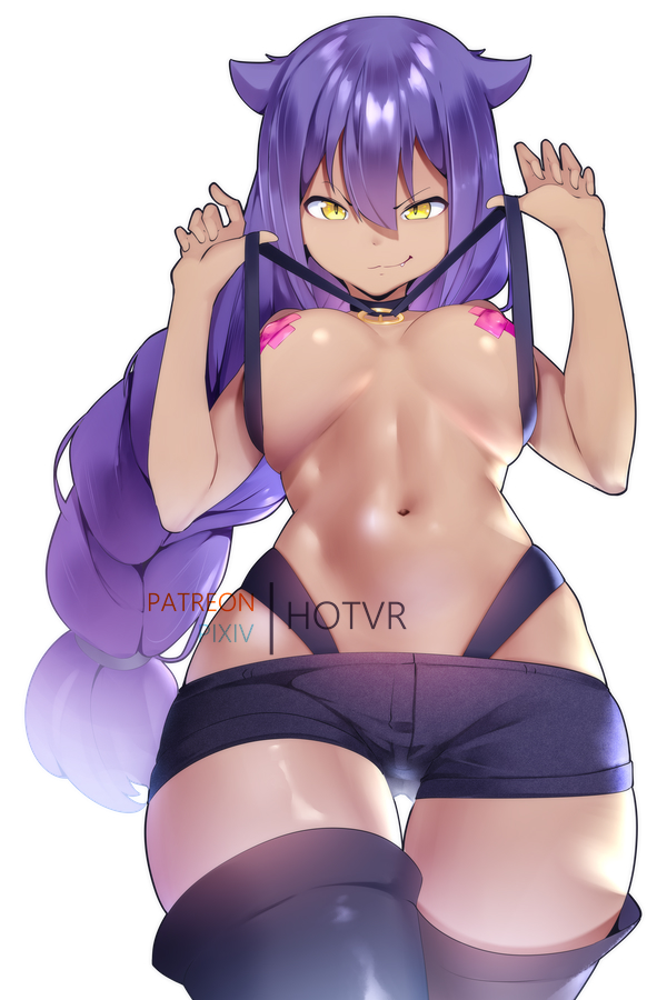 jahy (jahy-sama wa kujikenai!) drawn by hot_vr