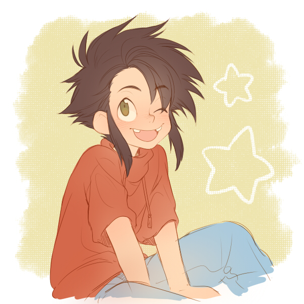 max goof (mickey mouse & friends and 2 more) drawn by kiri_futoshi