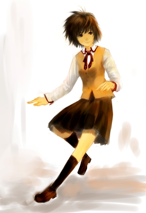 saegusa yukika (fate and 1 more) drawn by mokuden