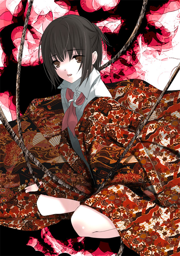 hinasaki miku (fatal frame and 1 more) drawn by kirino_kasumu
