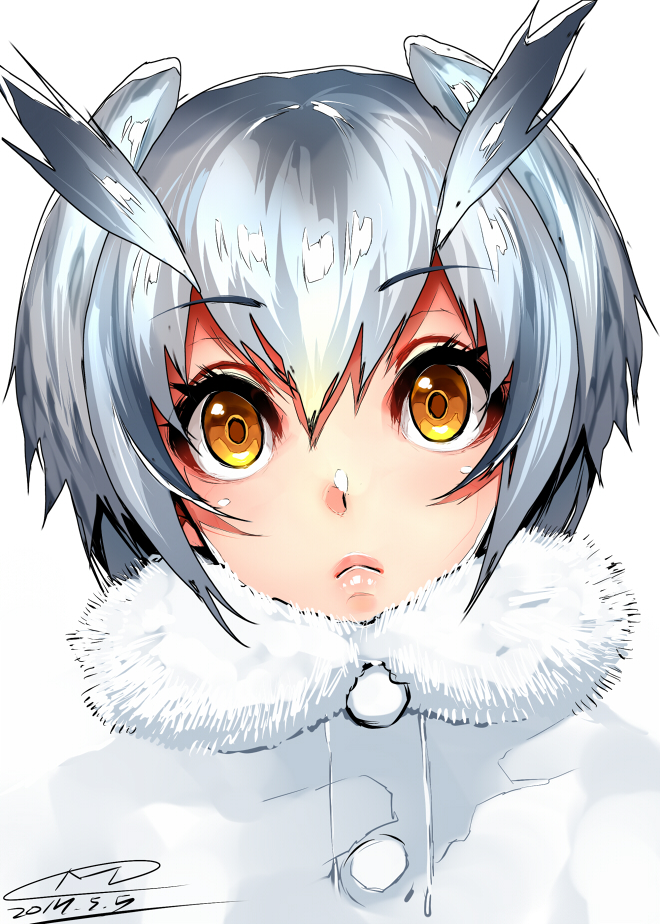 northern white-faced owl (kemono friends) drawn by mitsuba_minoru