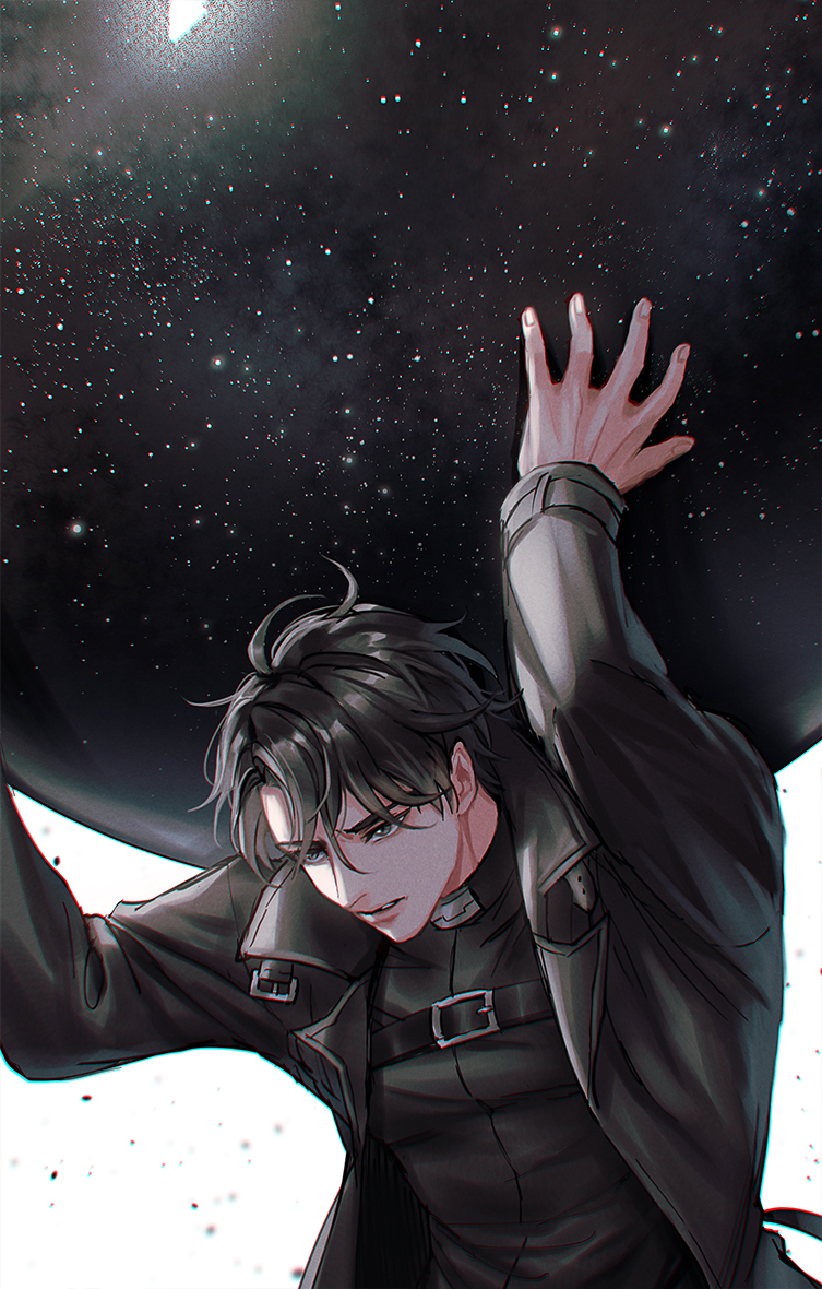 yoo joonghyuk (omniscient reader's viewpoint) drawn by aura_draws
