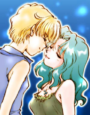 ten'ou haruka and kaiou michiru (bishoujo senshi sailor moon)