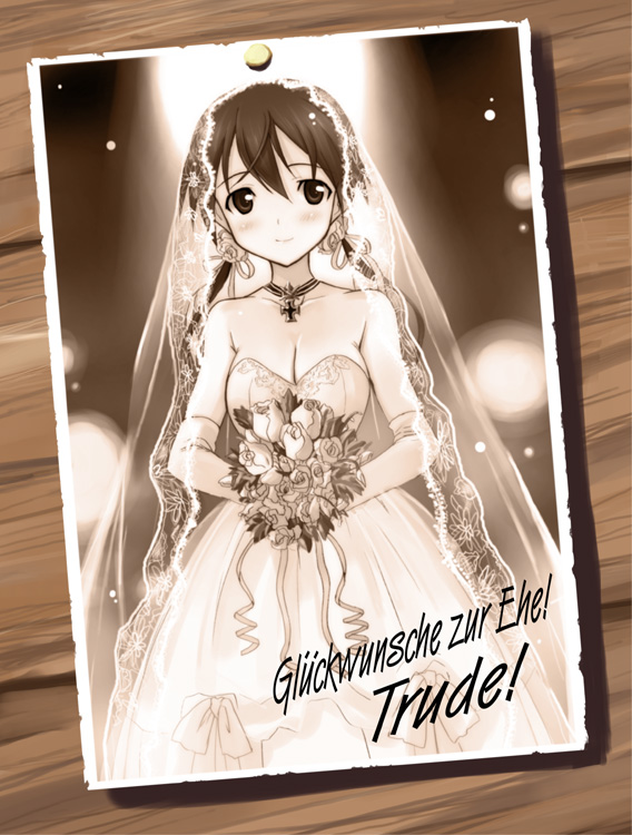 gertrud barkhorn (world witches series and 1 more) drawn by kyogoku_shin