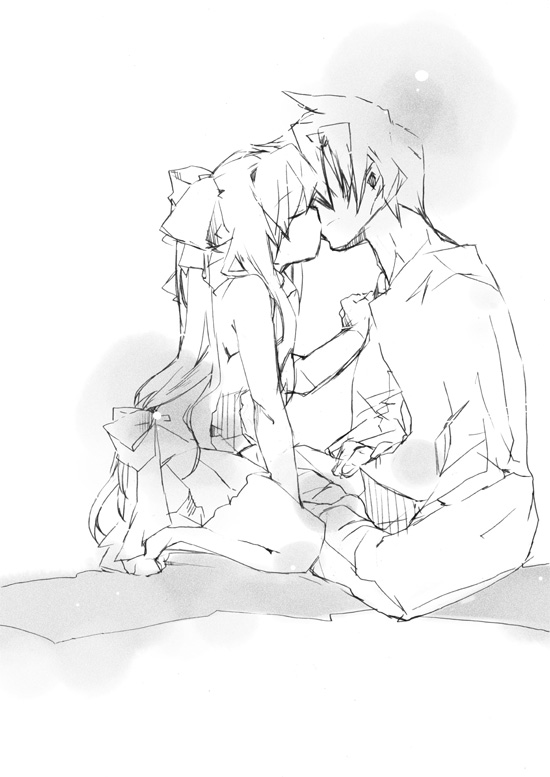 kamio misuzu and kunisaki yukito (air) drawn by misaki_kozue