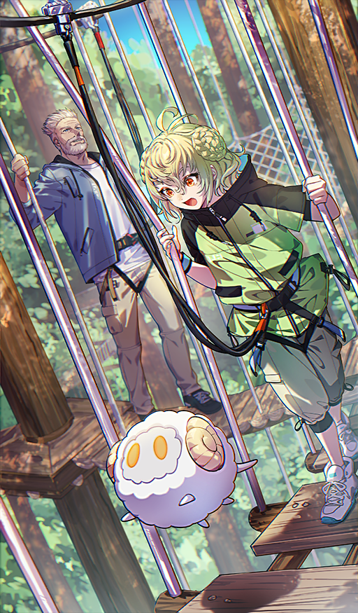 paris, apollo, and william tell (fate and 1 more) drawn by fumiko_(throughx2)