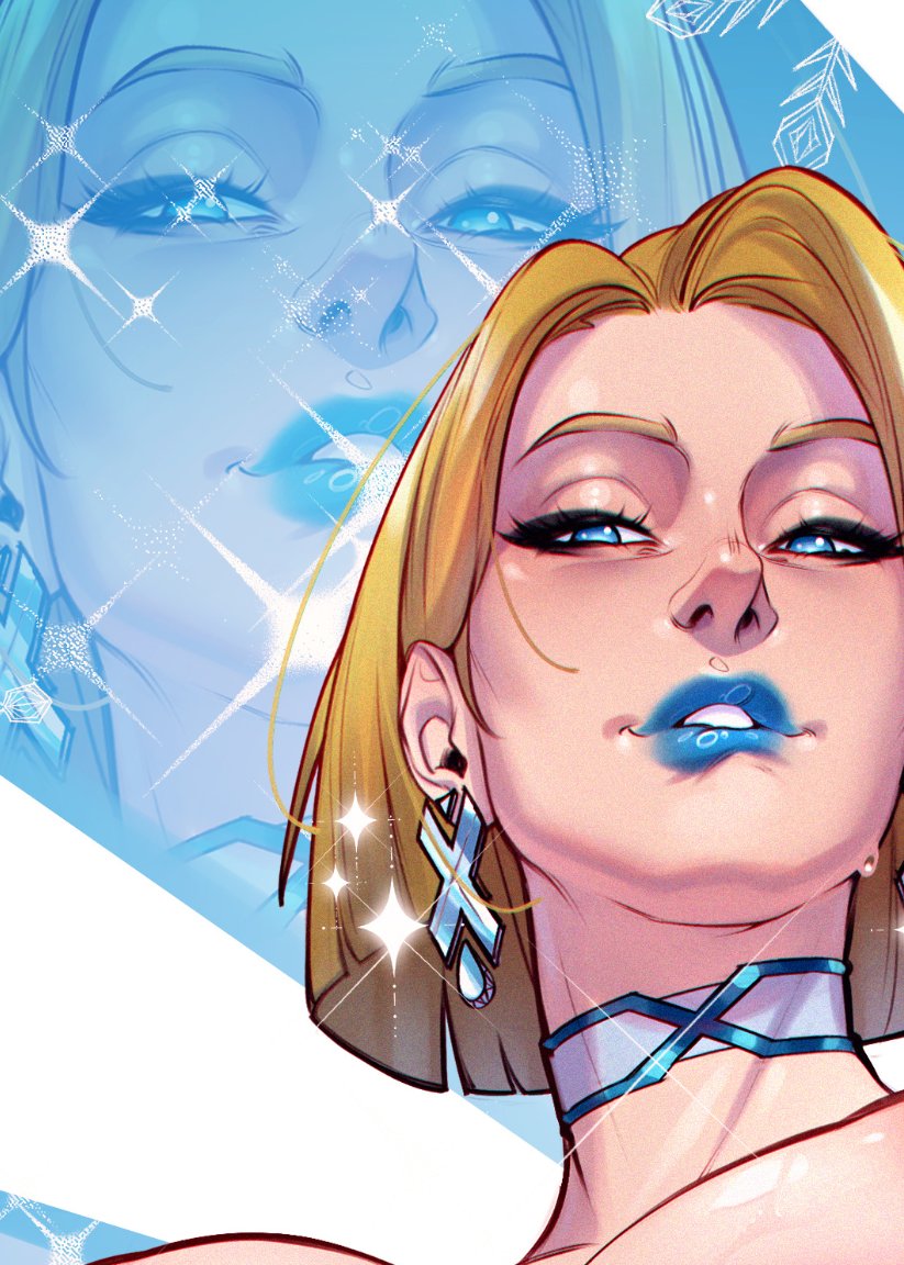 emma frost (marvel and 2 more) drawn by valentina_tavolilla
