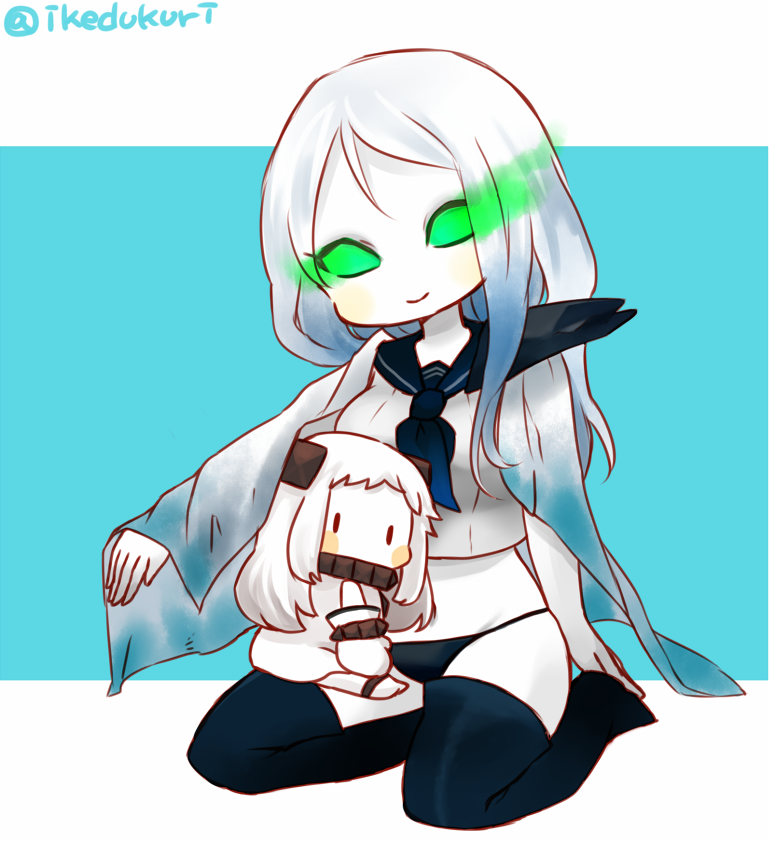 northern ocean princess and ta-class battleship (kantai collection) drawn by kobone