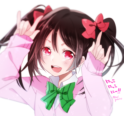 yazawa nico (love live! and 1 more) drawn by yukiko_(tesseract)